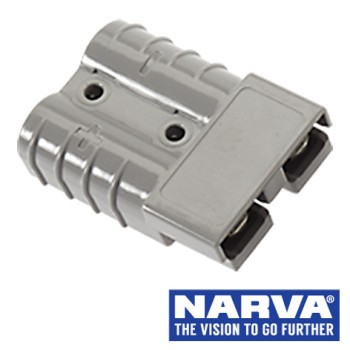 Narva Heavy Duty 50 Amp Connector Housing with Copper Terminals